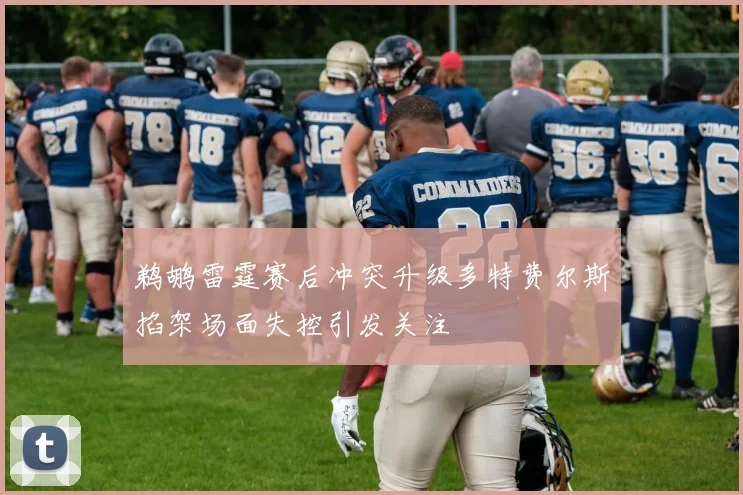 鹈鹕雷霆赛后冲突升级多特费尔斯掐架场面失控引发关注